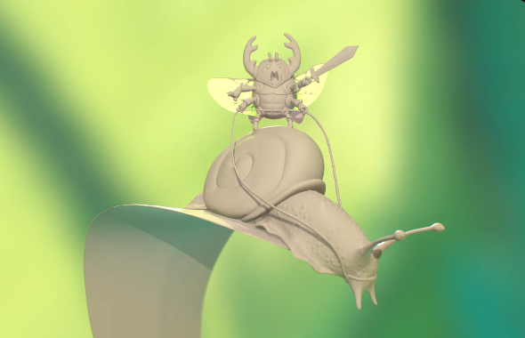 Introducción a Zbrush: Personajes de dibujos animados