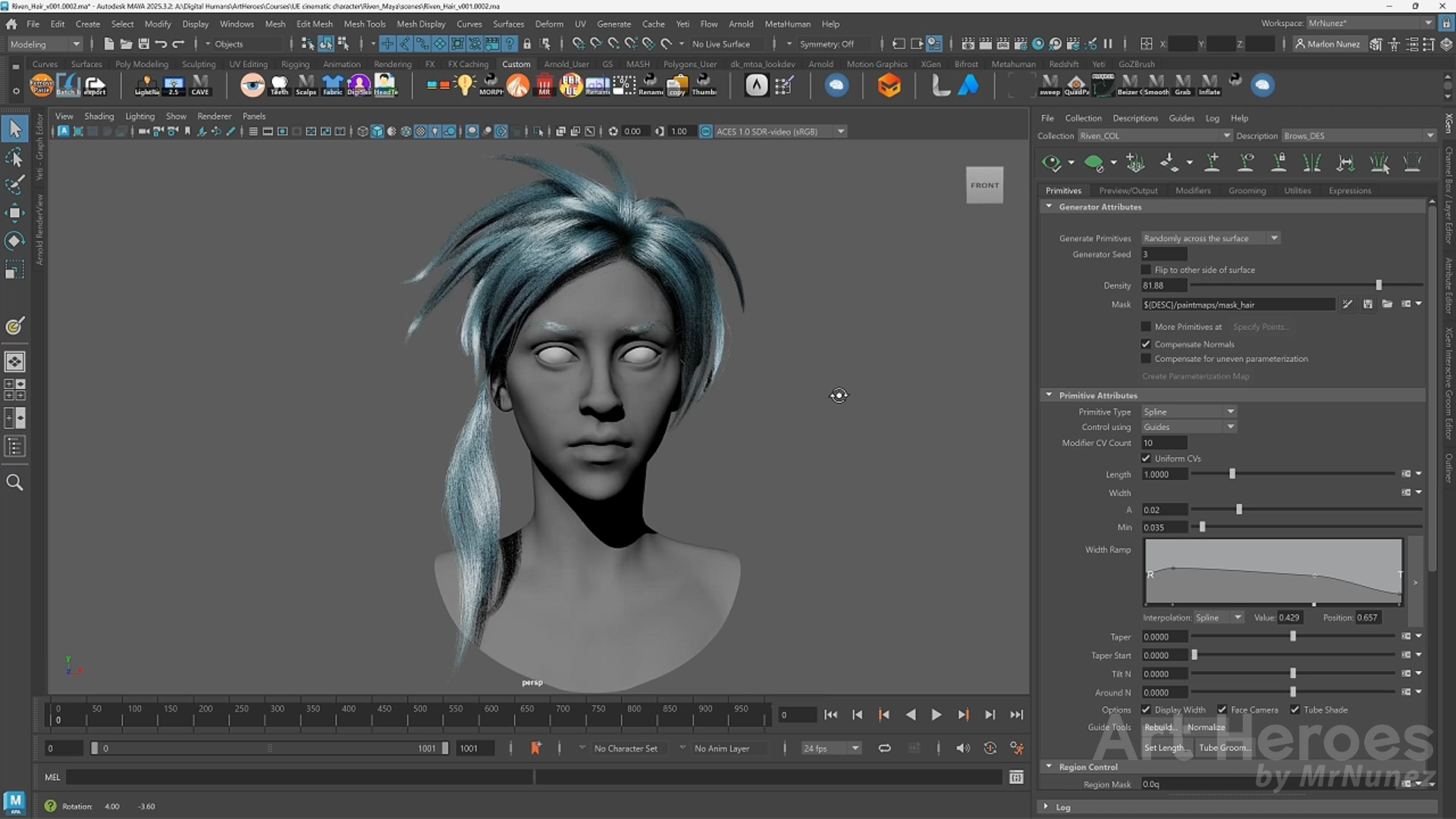 Personajes cinemáticos en Unreal Engine