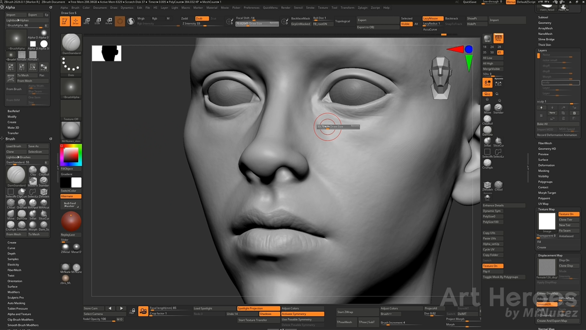 Personajes cinemáticos en Unreal Engine