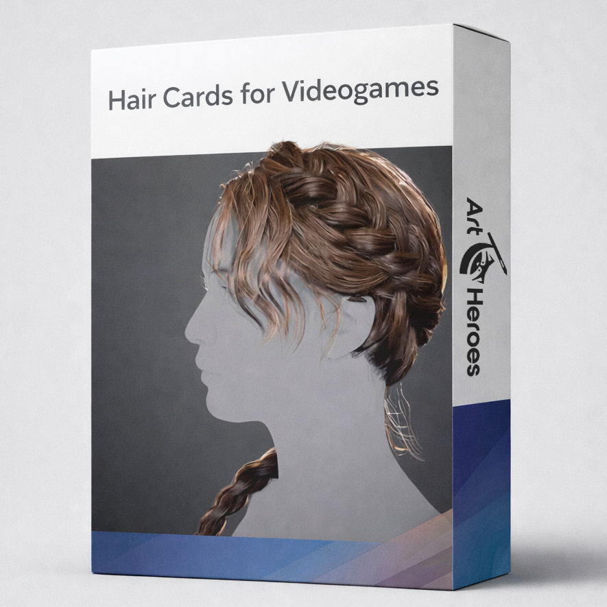 Hair Cards for Videogames course
