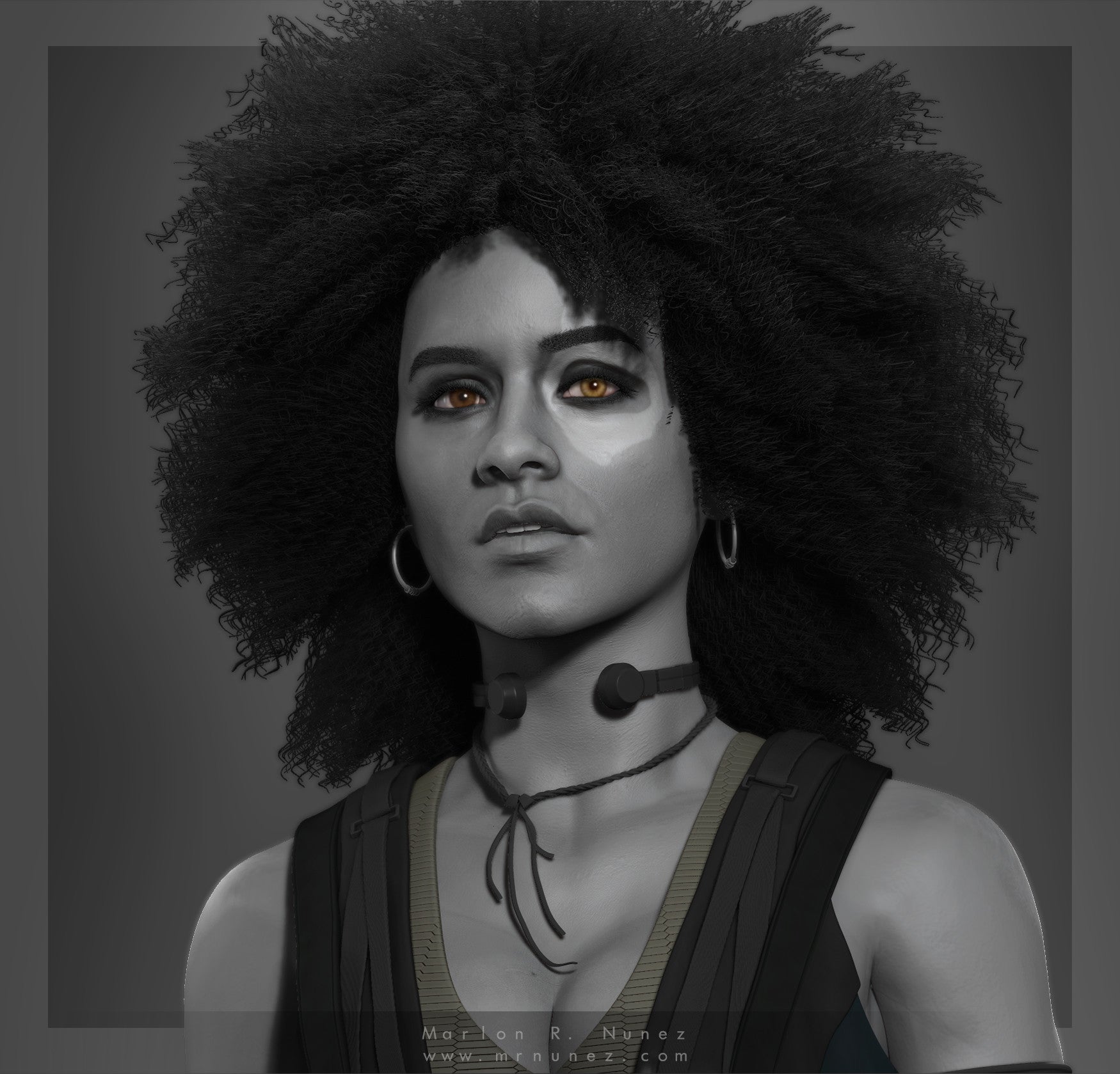 Skin / Eye Zbrush Material Bundle v2